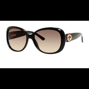 Authentic Gucci Ruban Black sunglasses